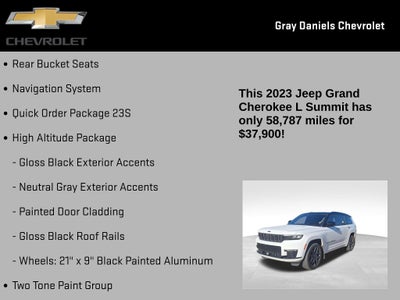 2023 Jeep Grand Cherokee L Summit