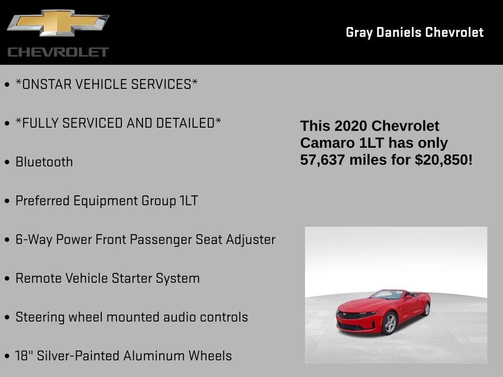 2020 Chevrolet Camaro 1LT