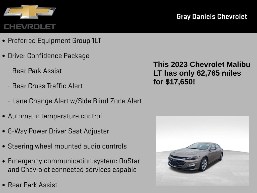 2023 Chevrolet Malibu LT 1LT