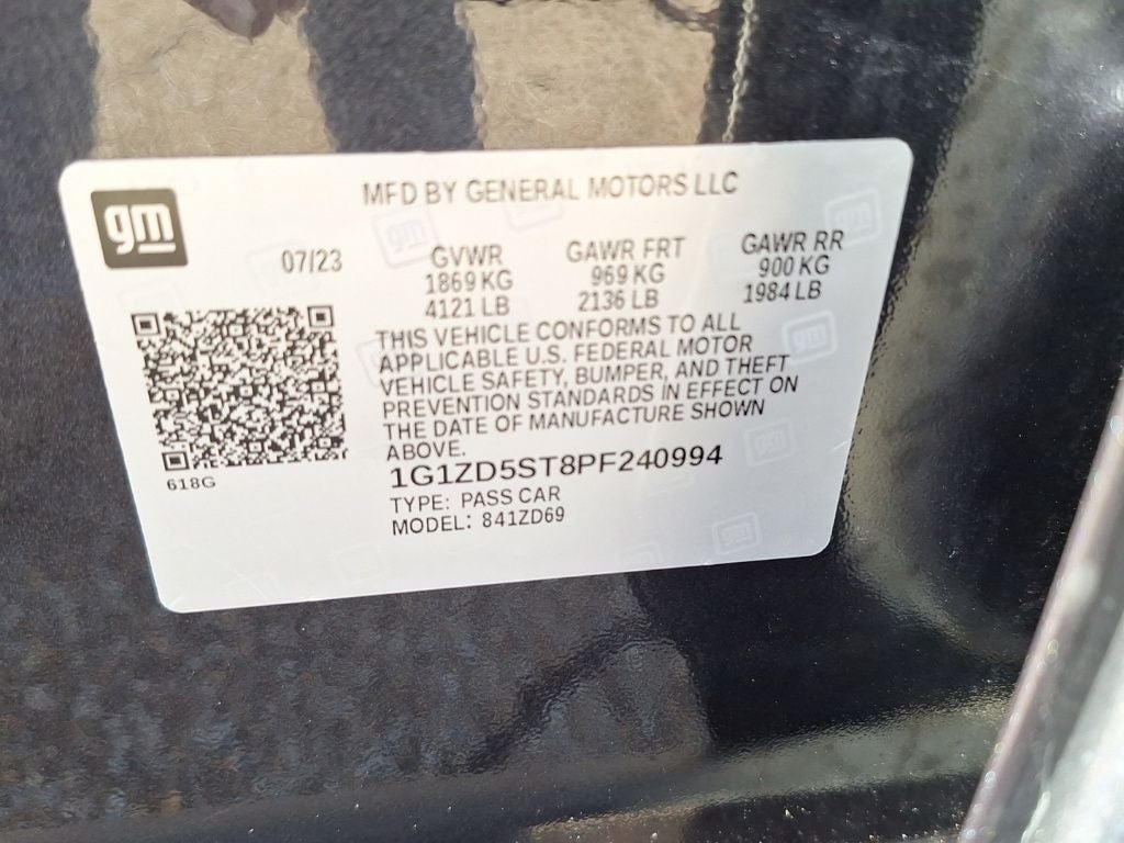 2023 Chevrolet Malibu LT 1LT