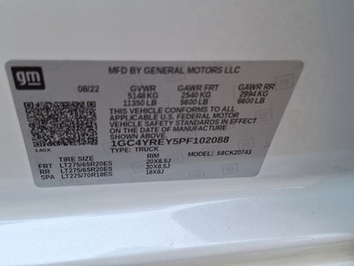 2023 Chevrolet Silverado 2500HD High Country