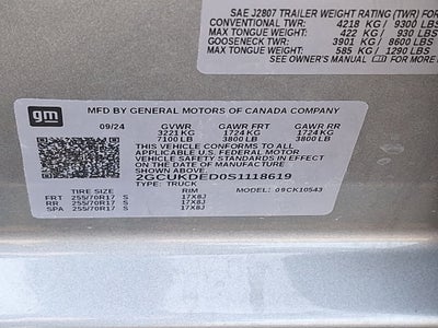 2025 Chevrolet Silverado 1500 LT LT1