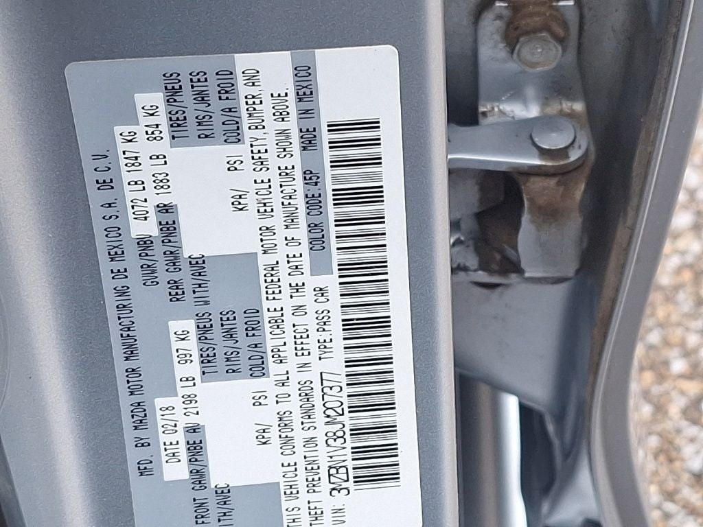 2018 Mazda Mazda3 Touring