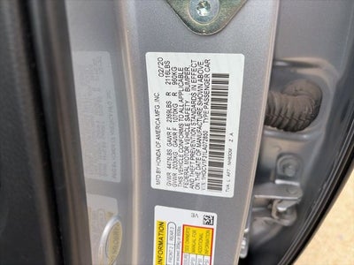 2020 Honda Accord Sport