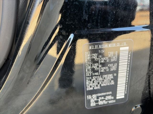 2024 Nissan Armada SL