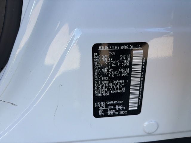 2024 Nissan Armada Platinum